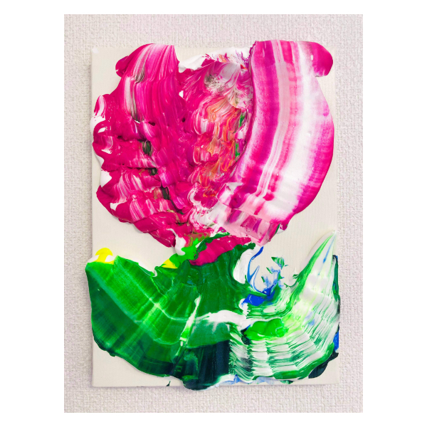 杉田 陽平「pith series チューリップ」アクリル 4号【抽選作品 ※店頭受付のみ、電話受付不可